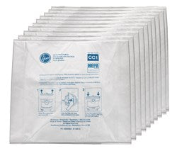 10-Pack HEPA Comm Bag Filters for Clean Air