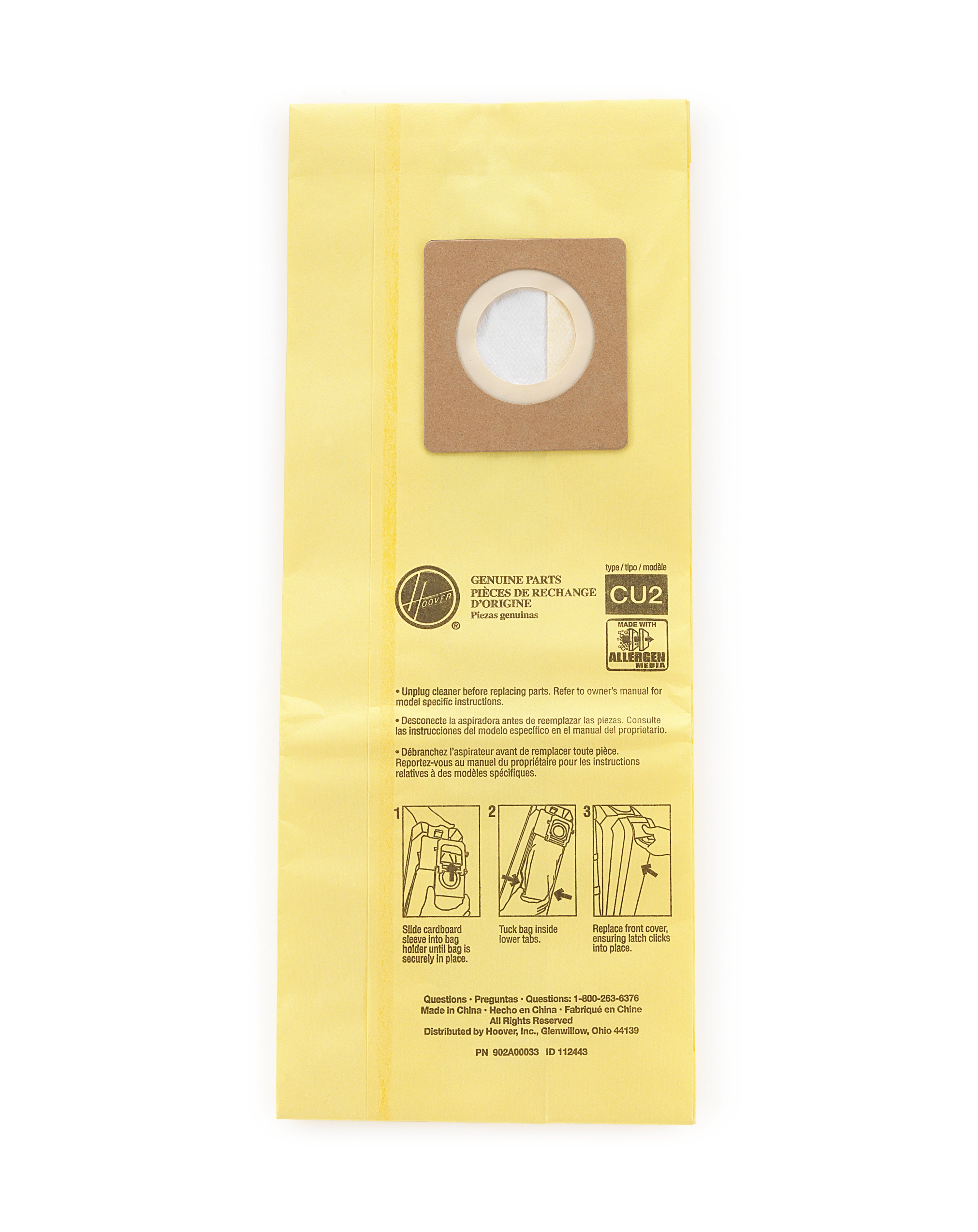 10-Pack Allergen Filtration Bags for CH54013/CH54105/CH54113