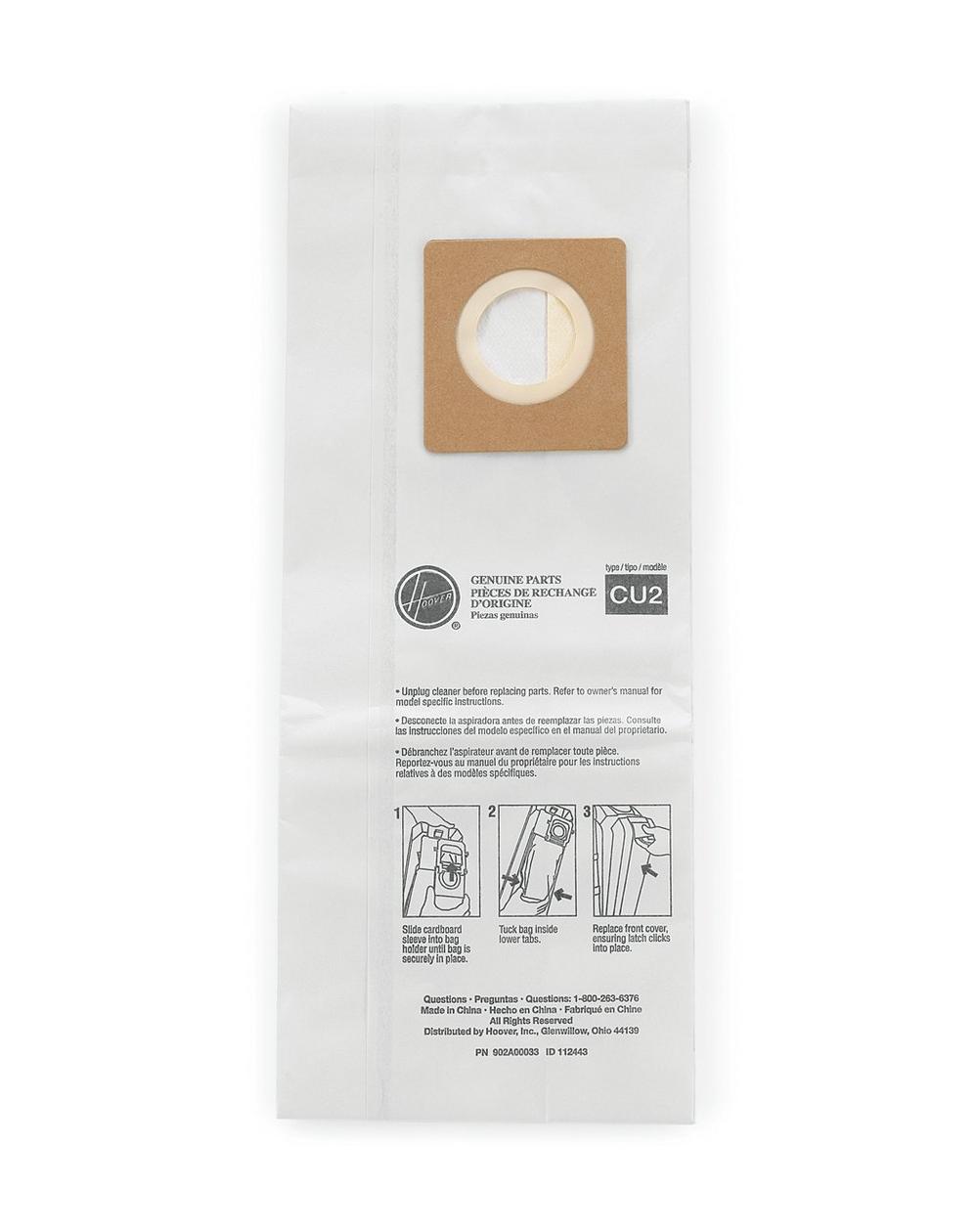 10-Pack Standard Filtration Bags for Commercial Use