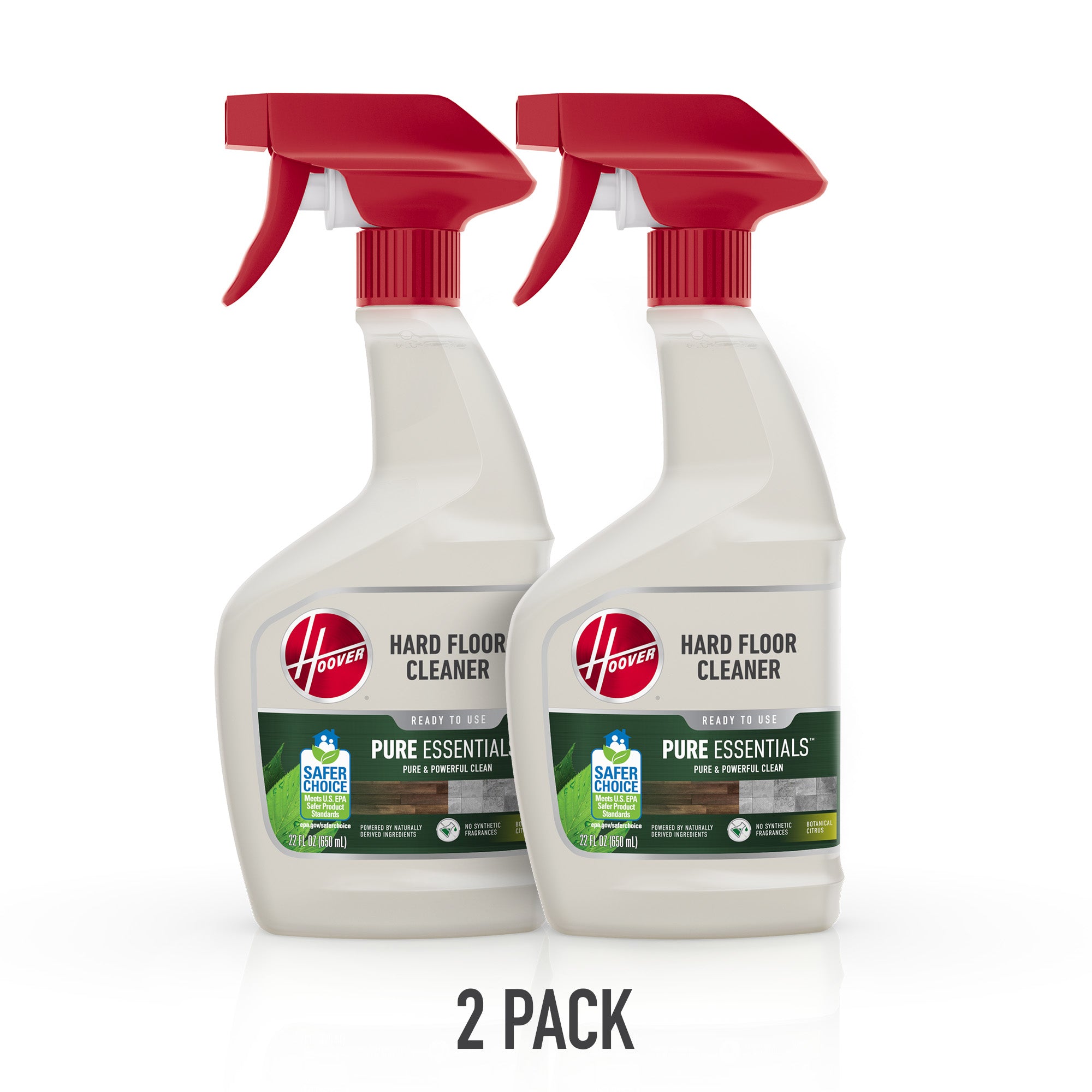 2-Pack Hard Floor Cleaner Spray – 22 oz