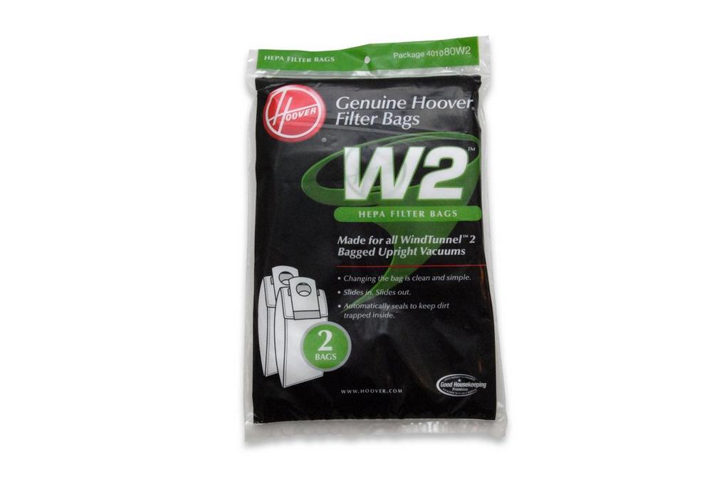 2-Pack HEPA Type W2 Replacement Bags