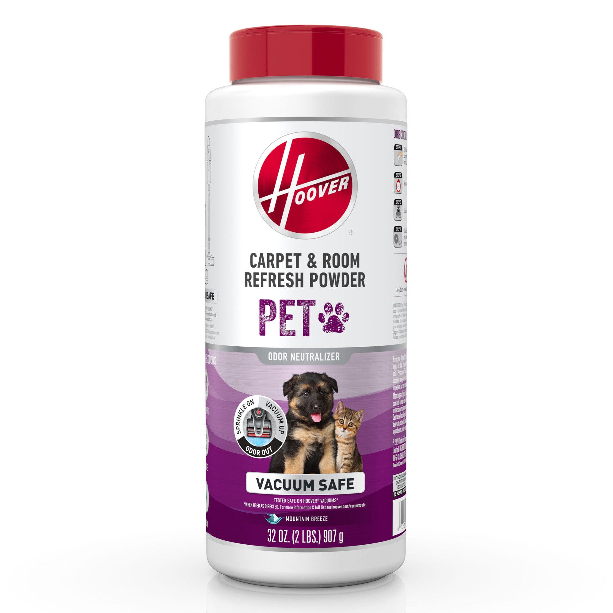 Pet-Friendly Carpet Refresher Powder for Odor Control