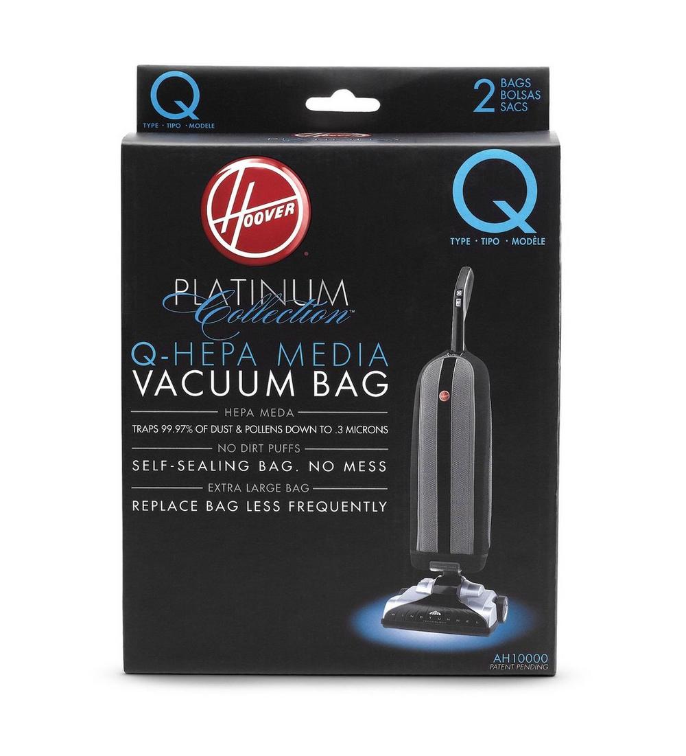 2-Pack Platinum Type-Q HEPA Vacuum Bags