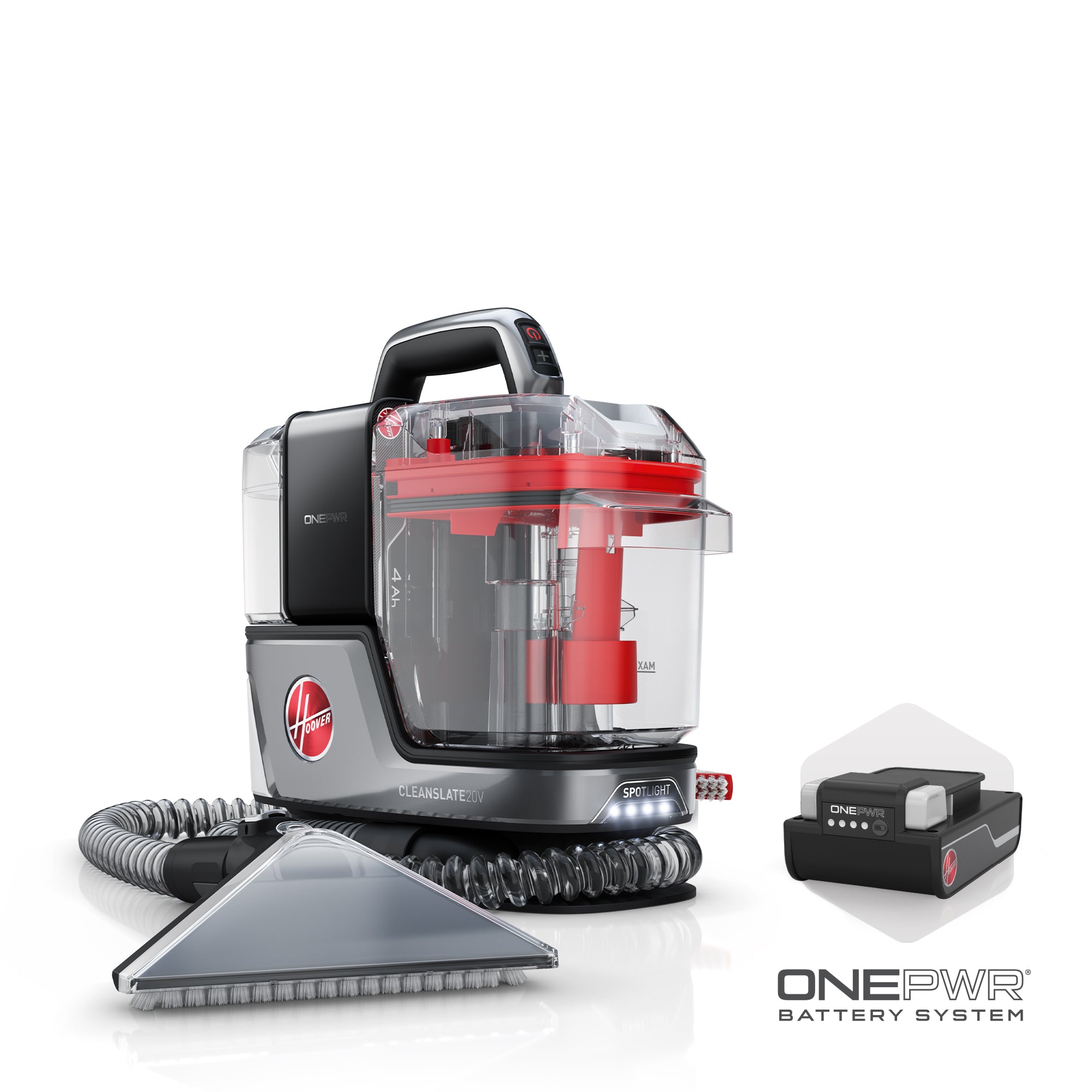 Cordless Spot Cleaner with 4AH Battery & Spotlight