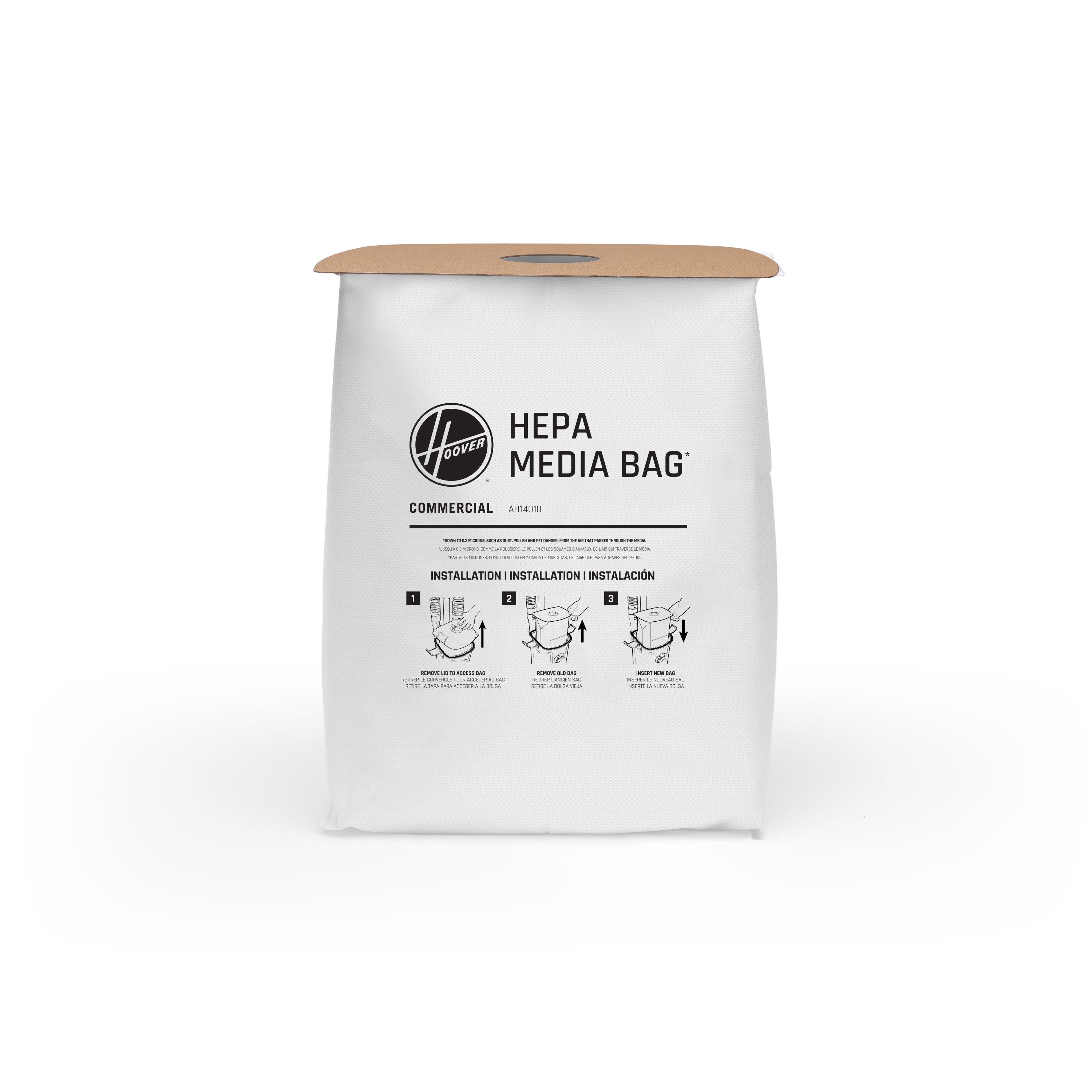 10-Pack HEPA Filter Bags for Clean Air